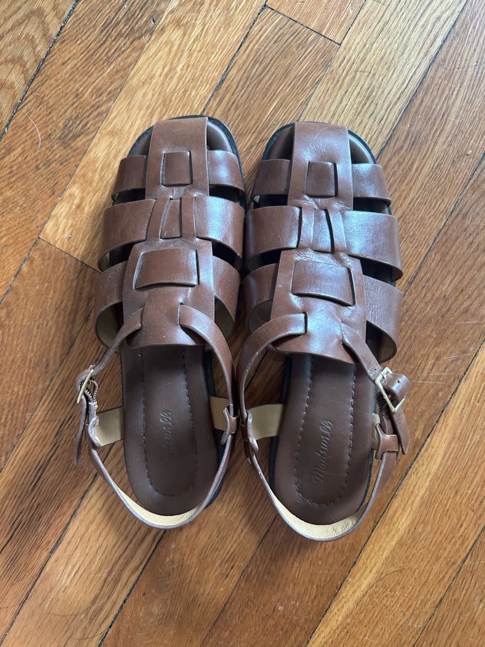 Madewell Leather Fisherman Sandals